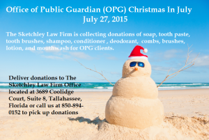 OPG Christmas In July